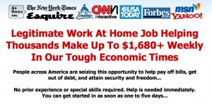Work At Home Ripoff